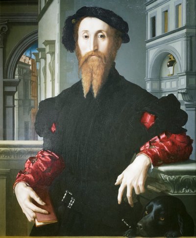 Portrét Bartolomea Panciatichiho od Agnolo Bronzino