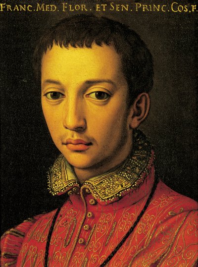 Portrét Francesca I de Medici (Florencie od Agnolo Bronzino
