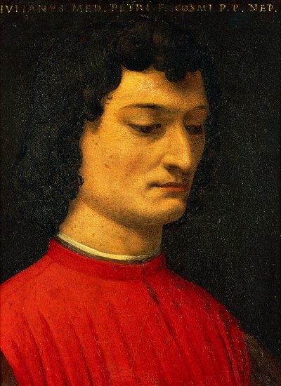 Portrét Giuliana de Medici, od Agnola Bronzina, malba od Agnolo Bronzino