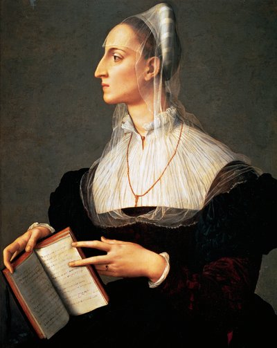 Portrét Laury Battiferri (Urbino od Agnolo Bronzino