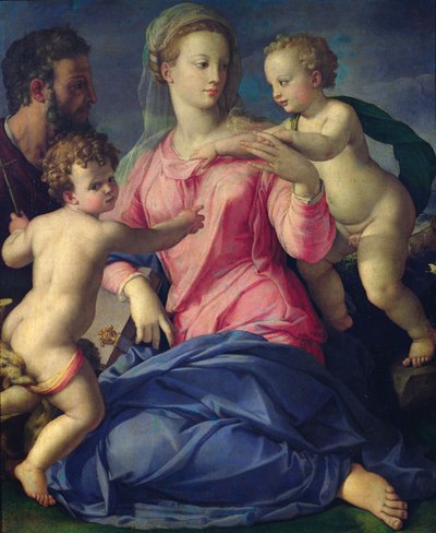 Svatá rodina od Agnolo Bronzino