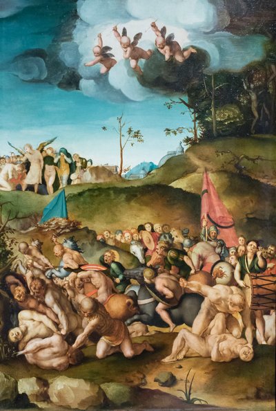 Deset tisíc mučedníků od Agnolo Bronzino