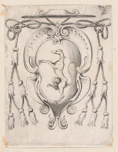 Erb kardinála z rodu Sampieri, 1590-95. od Agostino Carracci