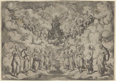 Harmonie sfér od Agostino Carracci