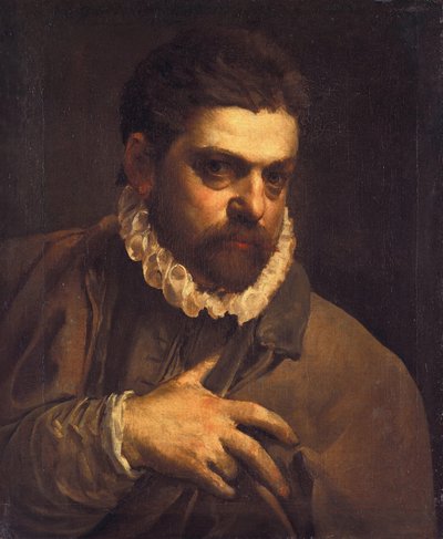 Mužský portrét od Agostino Carracci