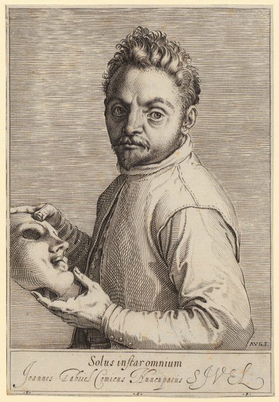 Portrét Giovanniho Gabrielliho, zvaného „Il Sivello“ od Agostino Carracci
