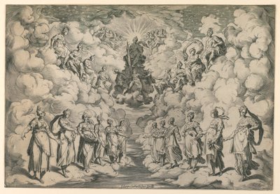 Harmonie sfér od Agostino Carracci