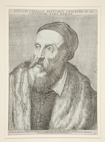 Tiziano Vecelli (Tizian) od Agostino Carracci