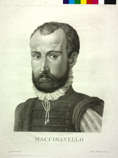 Niccolo Machiavelli od Agostino Comerio