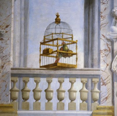 Rom, Palazzo Spada. Síň setkání od Agostino Mitelli