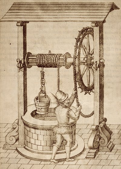Studna od Agostino Ramelli