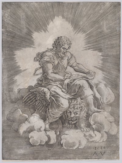 Svatý Marek z roku 1518. od Agostino Veneziano