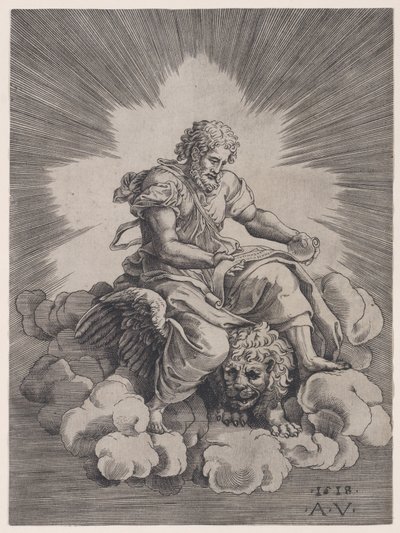 Svatý Marek z roku 1518. od Agostino Veneziano