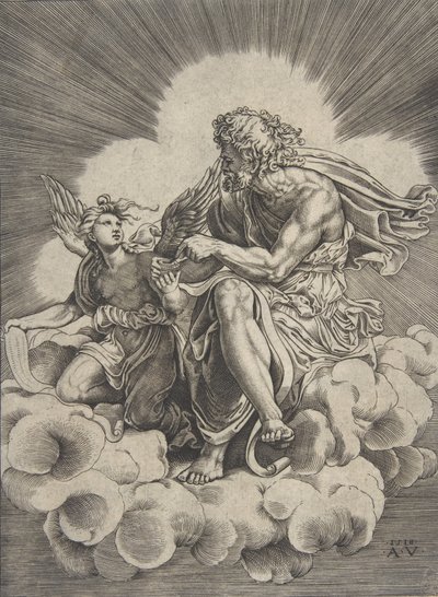 Svatý Matouš z roku 1518. od Agostino Veneziano