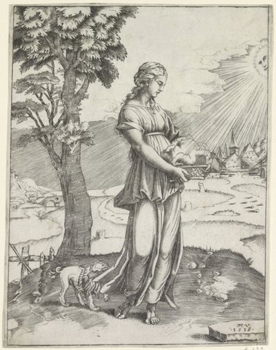Sibille van Cumae od Agostino Veneziano