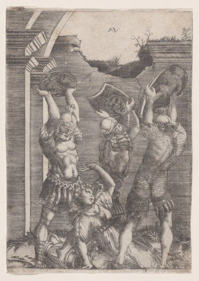 Tarpeia Crushed by the Sabines, ca. 1514-36.    1195030   cs       czech Successfully Translated  Original: Madonna of the Rosary, with Dominic and Other Saints Translat: Madonna of the Rosary, with Dominic and Other Saints 1289315 cs czech Successfully Tr od Agostino Veneziano
