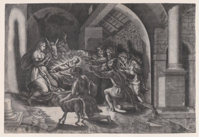 Narození Páně z roku 1531. od Agostino Veneziano