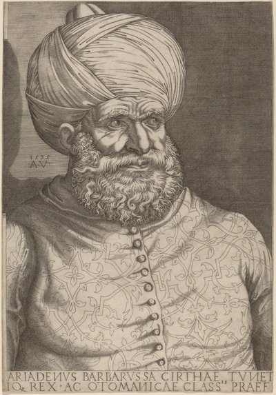 Barbarossa, Khair-ed-Din od Agostino dei Musi