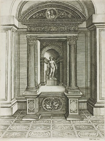 Oltář lásky od Agostino dei Musi