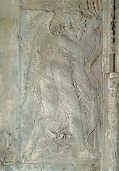 Anděl, kolem 1450-55 (mramor) od Agostino di Duccio