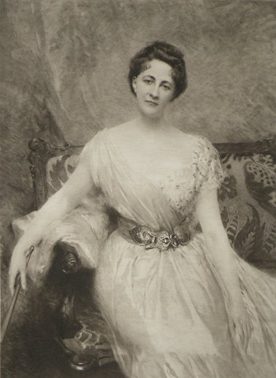 Moreau-vauthier 1906 deska 32 aime morot madame archdeacon boisseaux 1895 od Aimé Nicolas Morot