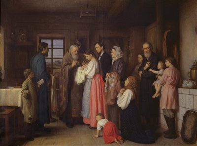 Křtiny, 1873 od Akim Egorovich Karneev