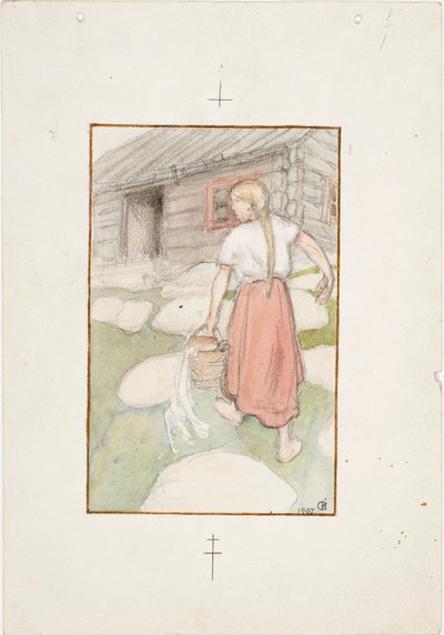 Krásná Venla od Akseli Gallen-Kallela