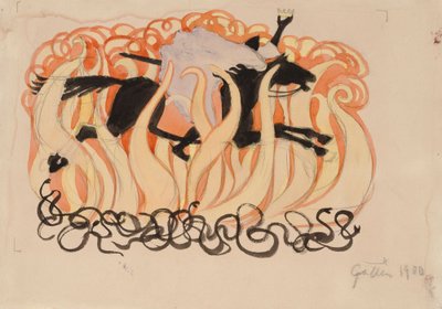 Ohne Titel od Akseli Gallen-Kallela