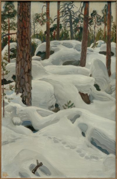 Rysí doupě od Akseli Valdemar Gallen Kallela