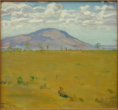 Mount Kenya - Wakamba Ebene od Akseli Valdemar Gallen Kallela