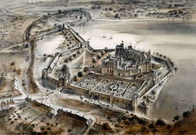 Hrad Kenilworth, c1575, c1960 od Alan Ernest Sorrell