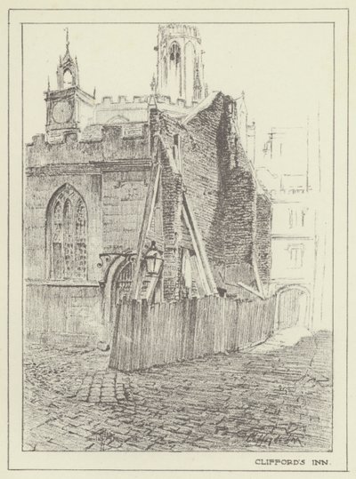 Hostinec Cliffords Inn od Alan Stapleton