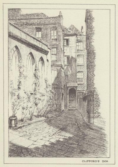 Hostinec Cliffords Inn od Alan Stapleton
