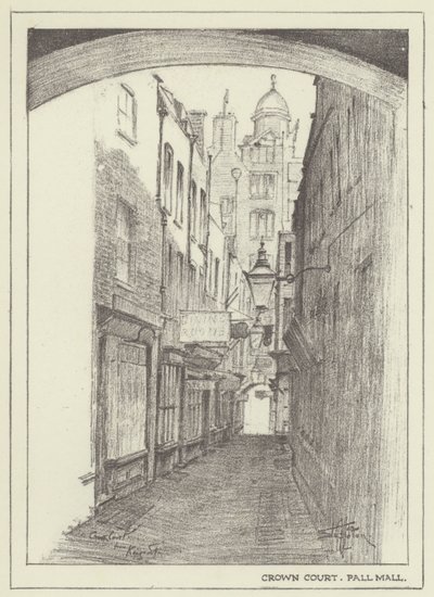 Crown Court, Pall Mall od Alan Stapleton