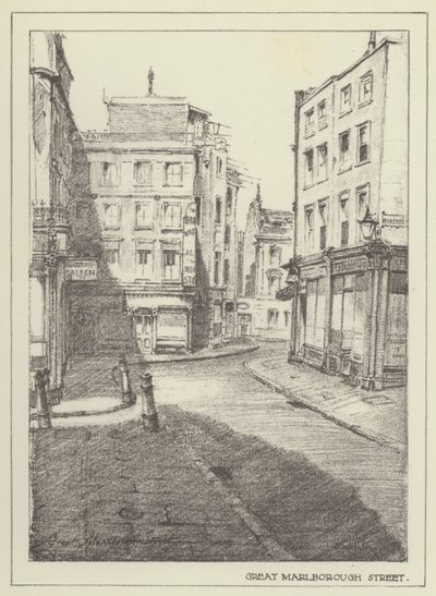 Great Marlborough Street od Alan Stapleton