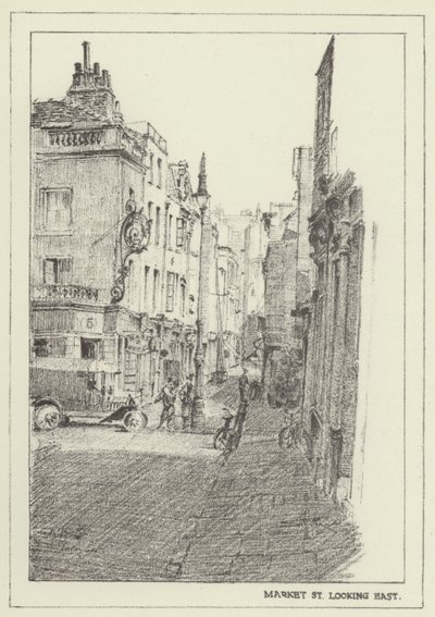 Market Street, pohled na východ od Alan Stapleton