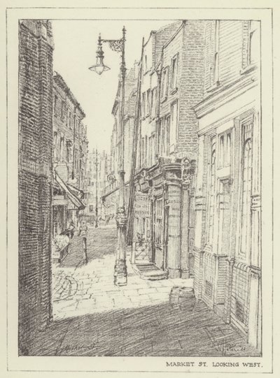Market Street, pohled na západ od Alan Stapleton