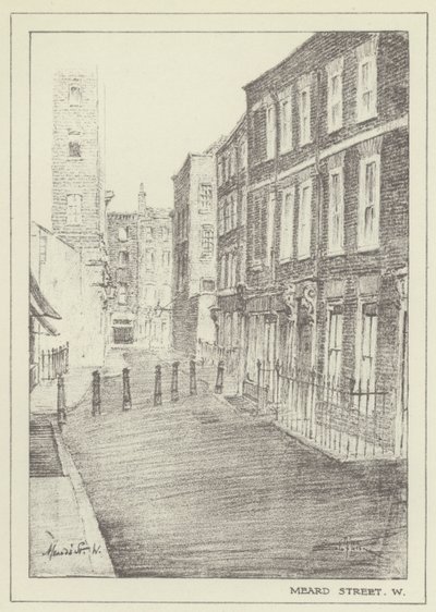 Meard Street, West od Alan Stapleton