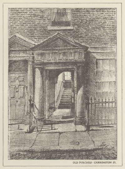 Staré verandy, Carrington Street od Alan Stapleton