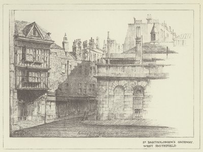 St Bartholomews Gateway, West Smithfield od Alan Stapleton