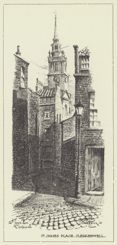 St James Place, Clerkenwell od Alan Stapleton
