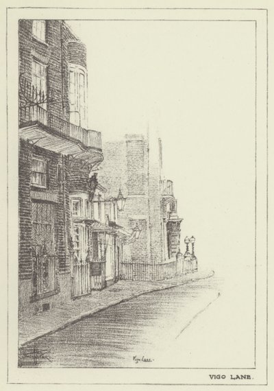 Vigo Lane od Alan Stapleton