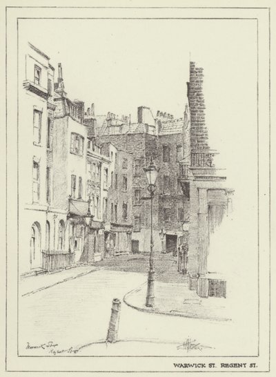 Warwick Street, Regent Street od Alan Stapleton