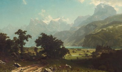 Lucernské jezero od Albert Bierstadt