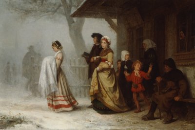 Křest od Albert Anker
