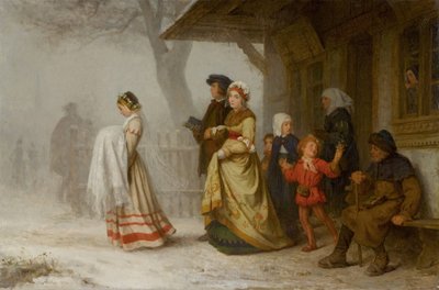 Křest, 1864. od Albert Anker