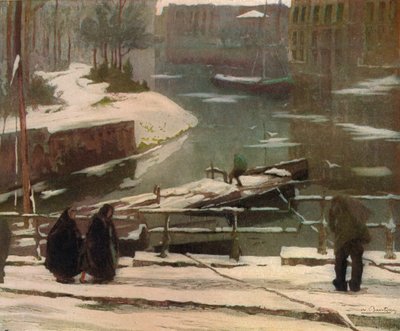 Le Degel A Gand, c1902, 1906-7 od Albert Baertsoen