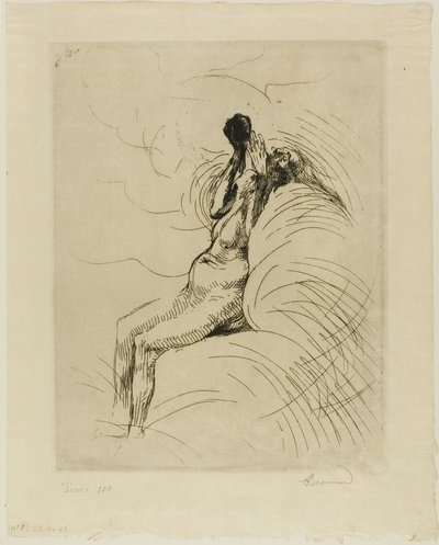 Apoteóza, dvanáctá deska z knihy Žena od Albert Besnard