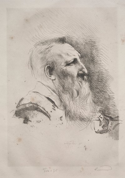 Auguste Rodin od Albert Besnard