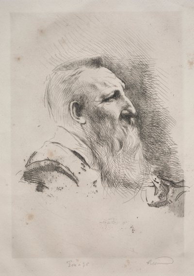Auguste Rodin, 1900. od Paul Albert Besnard